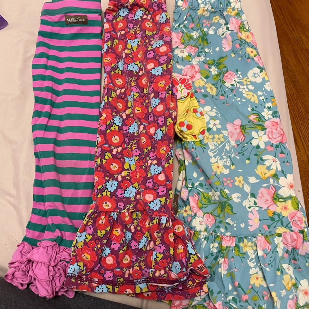 3 pairs of Matilda Jane pants, size 4t
